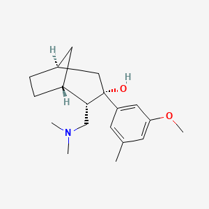 (1R,2R,3R,5S)-2-((dimethylamino)methyl)-3-(3-methoxy-5-methylphenyl)bicyclo[3.2.1]octan-3-ol