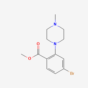 Methyl 4-Bromo-2-(4-methyl-1-piperazinyl)benzoate