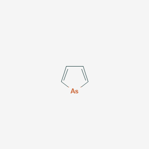 molecular formula C4H4As B1233406 阿嗦 CAS No. 287-77-4