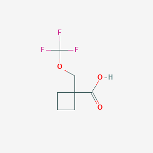 1-Trifluoromethoxymethyl-cyclobutanecarboxylic acid