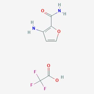 3-Aminofuran-2-carboxamide Trifluoroacetate