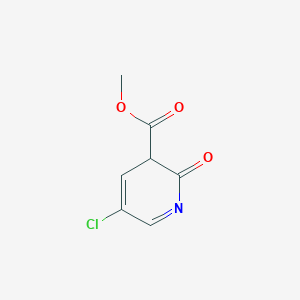 methyl 5-chloro-2-oxo-3H-pyridine-3-carboxylate