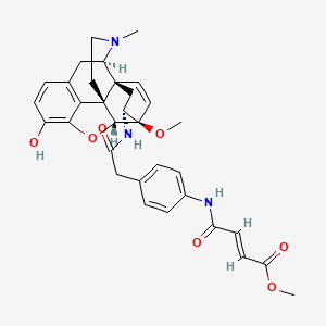 6,14-Endotheno-7-alpha-(p-methylfumaroylaminophenylacetylamino)tetrahydroripavine