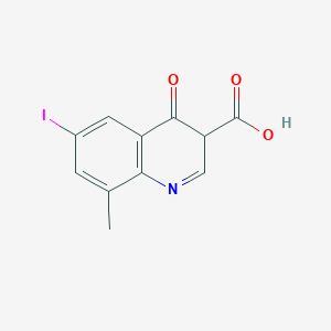 6-iodo-8-methyl-4-oxo-3H-quinoline-3-carboxylic acid