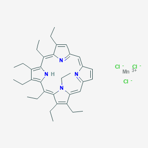 manganese(3+);2,3,5,7,8,18,20,22-octaethyl-21H-porphyrin;trichloride