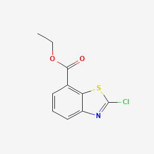 Ethyl 2-chlorobenzo[d]thiazole-7-carboxylate