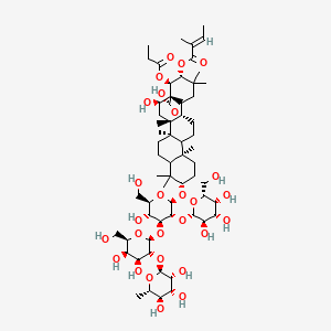 molecular formula C62H100O27 B1233430 Maesasaponin IV3 