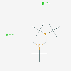 Boron,[m-[bis(1,1-dimethylethyl)[[(R)-(1,1-dimethylethyl)methylphosphino-kP]methyl]phosphine-kP]]hexahydrodi-