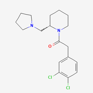 molecular formula C18H24Cl2N2O B1233433 Tocris-0699 