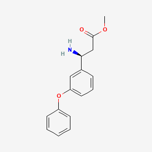 Benzenepropanoicacid,-amino-3-phenoxy-,methylester,(S)-