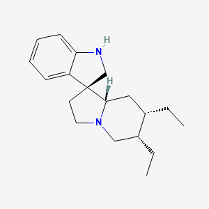 molecular formula C19H28N2 B1233443 考尼诺山 