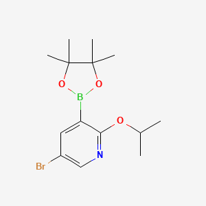 5-Bromo-2-isopropoxypyridine-3-boronic acid pinacol ester