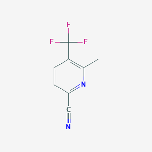 2-Pyridinecarbonitrile, 6-methyl-5-(trifluoromethyl)-