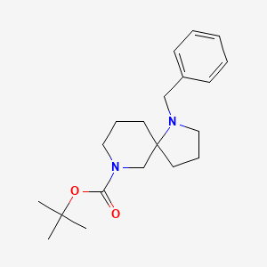 tert-Butyl 1-benzyl-1,7-diazaspiro[4.5]decane-7-carboxylate