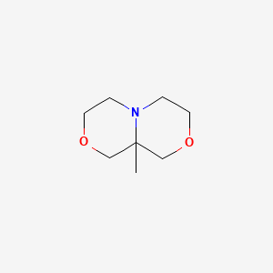 1H-[1,4]Oxazino[3,4-c][1,4]oxazine, hexahydro-9a-methyl-