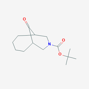 10-Oxo-8-aza-bicyclo[4.3.1]decane-8-carboxylic acid tert-butyl ester