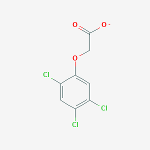 molecular formula C8H4Cl3O3- B1233456 (2,4,5-Trichlorophenoxy)acetate 