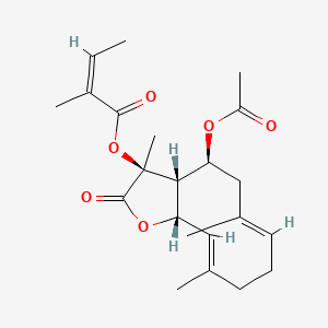 molecular formula C22H30O6 B1233459 Laserolide 