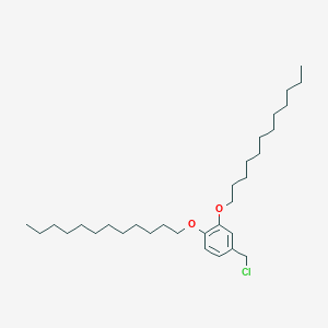 Benzene, 4-(chloromethyl)-1,2-bis(dodecyloxy)-