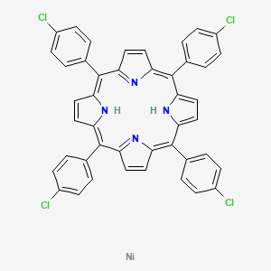 molecular formula C44H26Cl4N4Ni B12334617 meso-Tetrakis(4-chlorophenyl)porphyrin-Ni(II) 