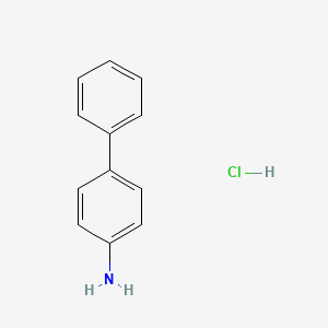 molecular formula C12H12ClN B1233464 4-Biphenylamine hydrochloride CAS No. 2113-61-3