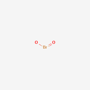 molecular formula BrO2 B1233476 Dioxidobromine(.) 