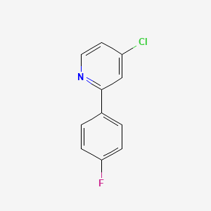 4-Chloro-2-(4-fluorophenyl)pyridine