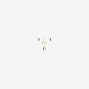 molecular formula GeH3 B1233479 Germyl 