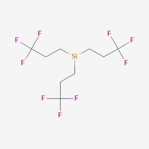 molecular formula C9H12F9Si B12334799 CID 78062086 