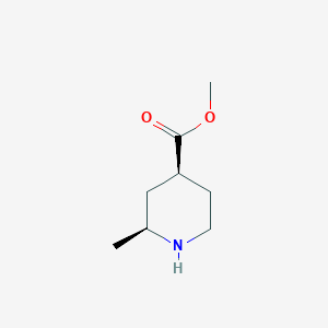 methyl (2S,4S)-2-methylpiperidine-4-carboxylate