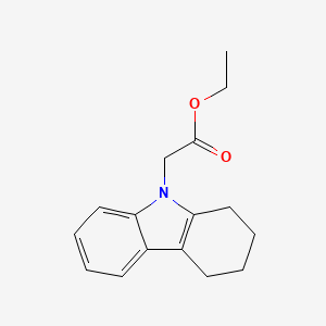 Ethyl 2-(3,4-dihydro-1H-carbazol-9(2H)-yl)acetate