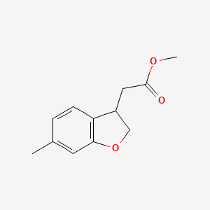 Methyl 6-Methyl-2,3-dihydrobenzofuran-3-acetate