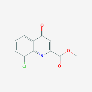 2-Quinolinecarboxylic acid, 8-chloro-1,4-dihydro-4-oxo-, methyl ester