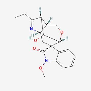 molecular formula C19H22N2O4 B1233488 Humantendine CAS No. 82375-28-8