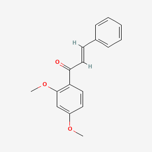 molecular formula C17H16O3 B1233493 2',4'-Dimethoxychalcon CAS No. 1154-77-4