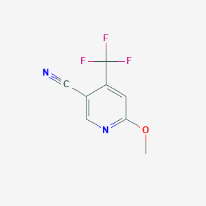 6-Methoxy-4-(trifluoromethyl)nicotinonitrile