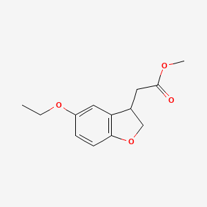 Methyl 5-Ethoxy-2,3-dihydrobenzofuran-3-acetate