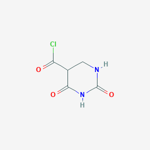 2,4-Dioxo-1,3-diazinane-5-carbonyl chloride