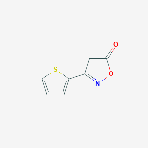 5(4H)-Isoxazolone, 3-(2-thienyl)-