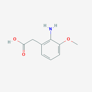 2-(2-Amino-3-methoxyphenyl)acetic acid