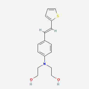 Ethanol, 2,2'-[[4-[2-(2-thienyl)ethenyl]phenyl]imino]bis-