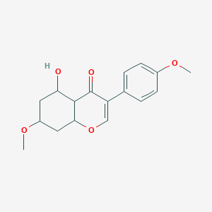 molecular formula C17H20O5 B12335290 Biochanin A-7-methyl ether 