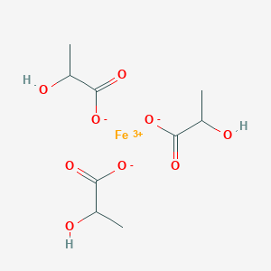 molecular formula C9H15FeO9 B12335291 Iron lactate CAS No. 7100-07-4