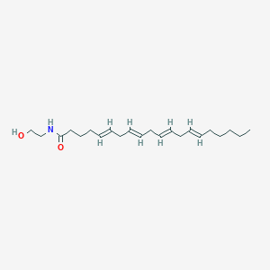 molecular formula C22H37NO2 B1233531 Arachidonoylethanolamide, AEA 