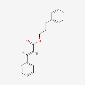 molecular formula C18H18O2 B1233532 3-Phenylpropyl cinnamate CAS No. 290311-72-7
