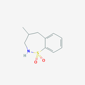 4-Methyl-2,3,4,5-tetrahydrobenzo[f][1,2]thiazepine 1,1-dioxide