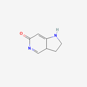 1,2,3,3a-Tetrahydropyrrolo[3,2-c]pyridin-6-one