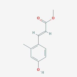 Methyl (2E)-3-(4-hydroxy-2-methylphenyl)prop-2-enoate