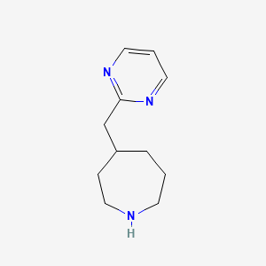 1H-Azepine, hexahydro-4-(2-pyrimidinylmethyl)-