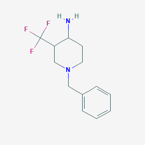 1-benzyl-3-(Trifluoromethyl)piperidin-4-amine